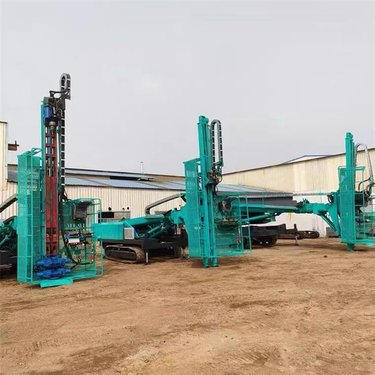 山体河道护坡履带钻机 边坡锚固钻机 防滑坡履带凿岩钻孔加固