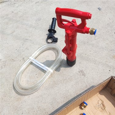 手持式气动钻机 QCZ-1型轻便式凿岩机 便携式风钻带钻头