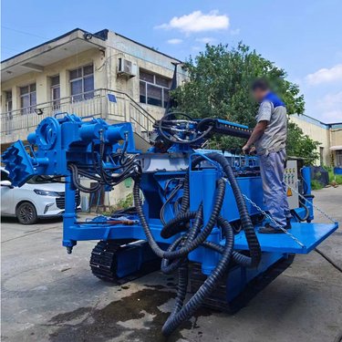 聚强多角度施工高压旋喷桩机械 多功能旋喷锚固钻机 小型注浆机