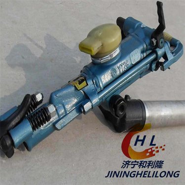 YT28凿岩机 矿山隧道支护用气腿式钻孔机 矿用深孔凿岩设备