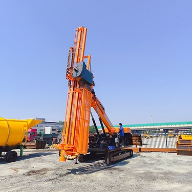 钻台360°任意旋转护坡钻机 履带凿岩打桩机 高举20米隧道施工锚杆钻