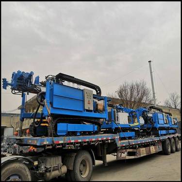 液压旋喷桩机钻机 多功能锚固旋喷钻机 聚强高压旋喷注浆泵90型