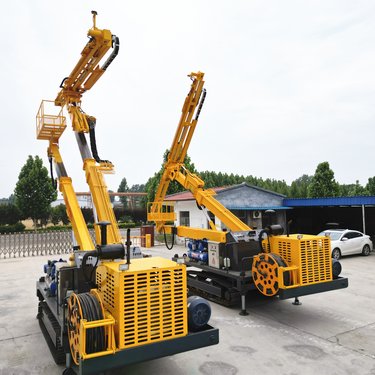 多功能锚杆凿岩台车 博远机械 隧道钻机 全地形 工程水平取芯钻机