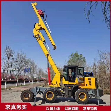 护坡轮胎式钻机 矿山基坑隧道加固钻孔机 结构紧凑