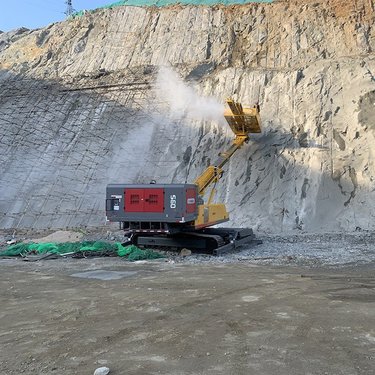 小型履带式潜孔钻机 多功能护坡锚固钻机 开山凿岩打炮眼钻机