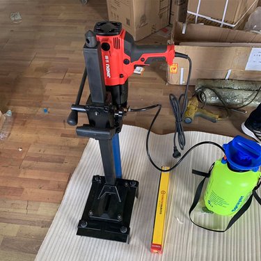 手持改锚机DLQ-45电动螺栓钻孔机岔枕尼龙套钻取机螺旋钻机欧特