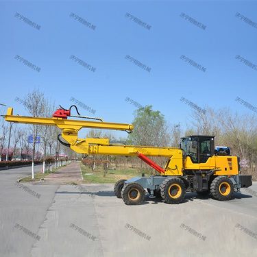 8米高举隧道凿岩液压钻机基坑锚固支护锚索锚杆机