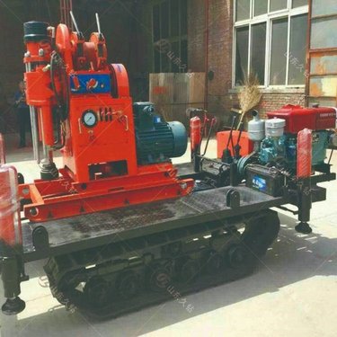 大功率履带式注浆打孔钻机360度钻孔机房屋路基加固钻机