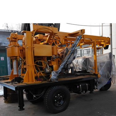 三轮车载式液压水井钻机 多功能移动式水井钻机 打孔设备打井机
