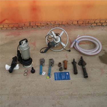 电动水井钻机 小型机械设备 工厂民用折叠式打井机可调速