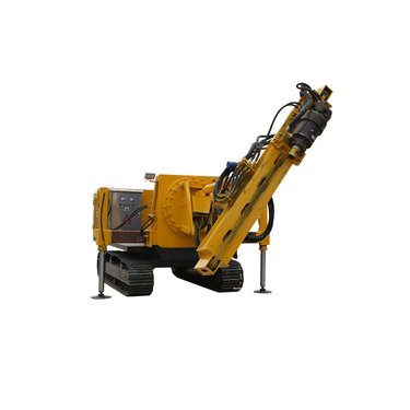 履带式隧道加固钻孔机 护坡液压潜孔钻机 高举升岩石打孔机