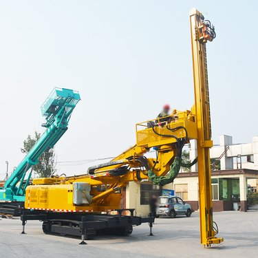 隧道锚杆钻机出售 履带式多功能多臂双臂锚固钻机小型一体钻孔机