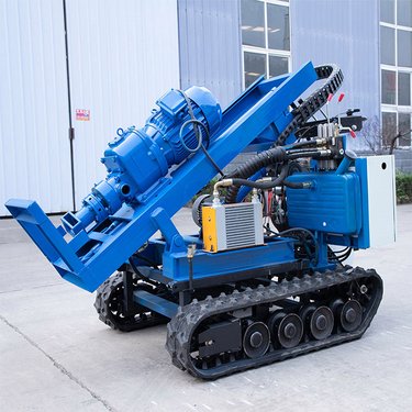 全液压履带小型潜孔钻机 地基注浆加固钻孔机 定位准确 操作简单