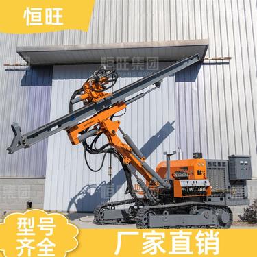恒旺 桥梁建设 矿山爆破潜孔钻机 抓地力强 安装结构简单