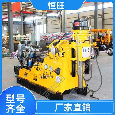 履带式全液压 勘探取芯钻机打井机 手柄集中设计 配置升级 恒旺
