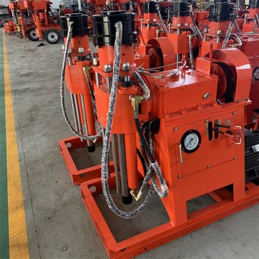 新疆阿勒泰 360度注浆加固钻机 柴油机驱动液压钻孔注浆一体机上饶