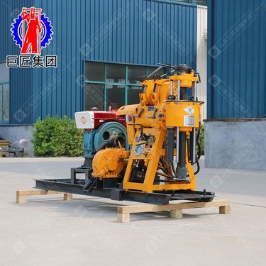 华夏巨匠立轴岩芯钻机 100米便携式液压岩心钻机取样机