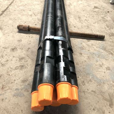 水井钻杆气动水井钻机 家用200米中深孔岩石钻井机全套