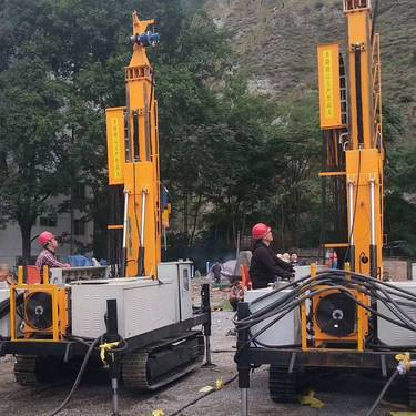 双管止水高压旋喷钻机 天津聚强多功能旋喷锚索钻机 提速显示检测方便款钻机