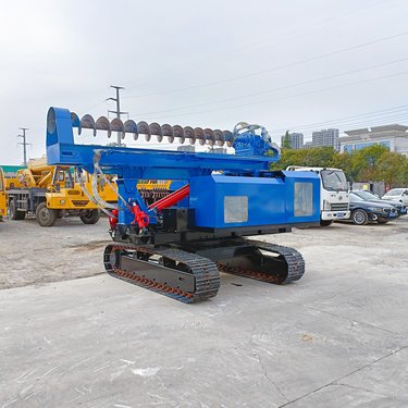 玉柴动力沙漠光伏打桩机 全液压多功能履带钻机 爬坡移动能力强