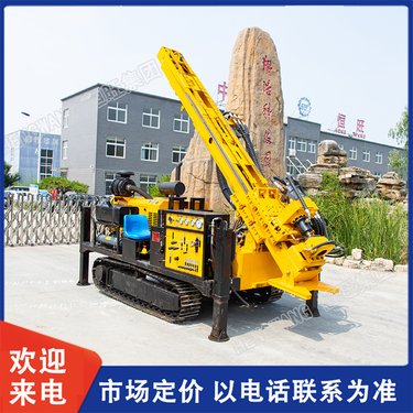 履带式岩芯钻机 1500米绳索取芯机 动力强劲 恒旺