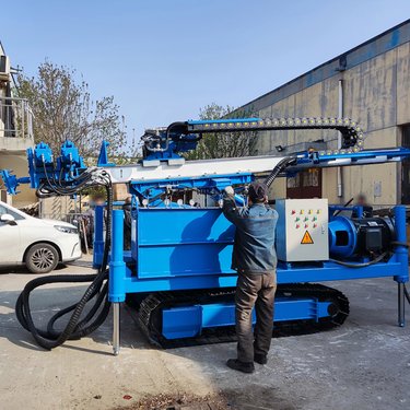 打40米深高压旋喷桩机 钻喷一体履带旋喷钻机 多功能锚固旋喷机