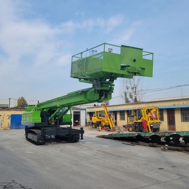 地基灌浆加固以及爆破工程 履带式自行走边坡支护钻机 35米锚固钻机