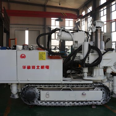 华勘矿井中深孔钻机 煤矿用履带式液压深孔钻车