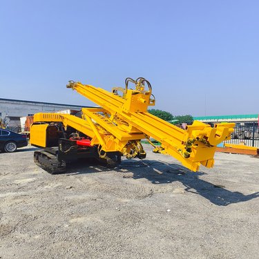 高举式气推护坡潜孔钻 履带式双大臂锚固台车 隧道矿山锚杆钻机厂家