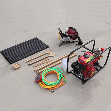 小型取芯勘测钻机地表岩土取样钻孔机厂家30米便携式背包勘探钻机