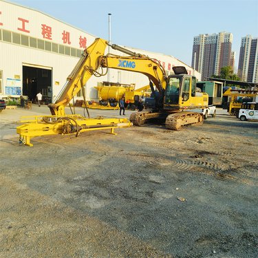 履带式光伏打桩机 挖改潜孔钻机 多功能钻孔桩机