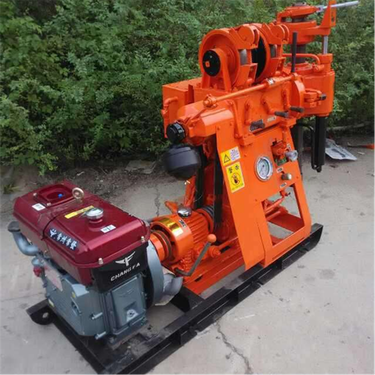XY柴油打井机 可打300米液压水井钻机 山区勘探履带钻井机 众煤