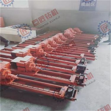 煤矿探水气动架柱式钻机 巨匠轻巧便携打煤层设备