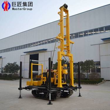 打井机 液压履带式多功能钻机 液压水井钻机家用水井钻机 履带打井机