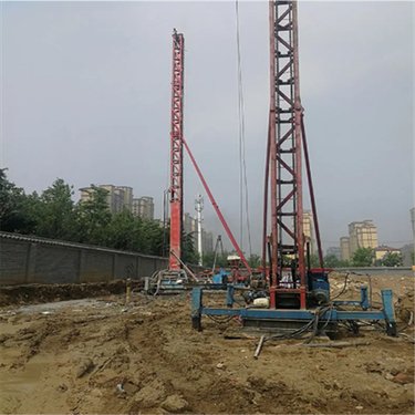 贺州土壤修复钻机 单管高压旋喷桩租赁 专注沙卵石层