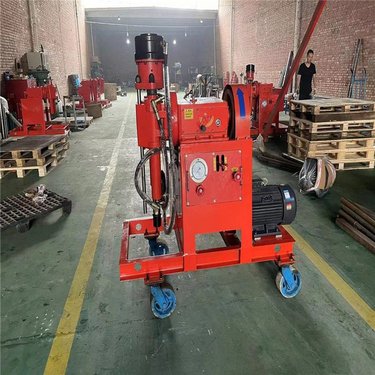 吉林白山 液压防爆液压注浆加固钻机 11kw电机液压钻孔注浆一体机遵义