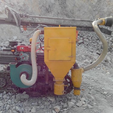 一体式潜孔钻机 矿山自动换钎履带钻机 湿式除尘潜孔钻机