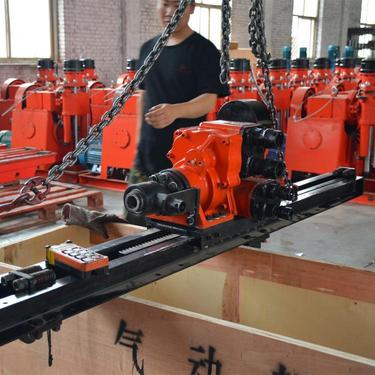 煤矿用气动架柱式钻机ZQJC探水探瓦斯气动马达回转式无级变速