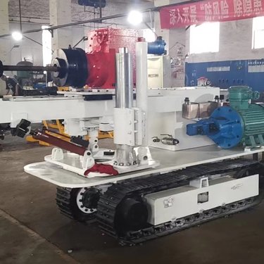 煤矿用全液压履带式坑道钻机ZDY1250LS多方位打深孔