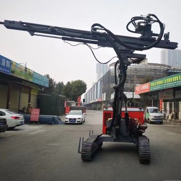 红五环B3全液压一体式露天工程钻凿爆破潜孔钻机