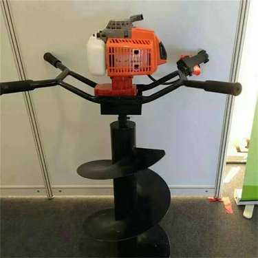 鼎东 挖坑机 大型四轮钻孔钻机 多功能拖拉机带打坑机