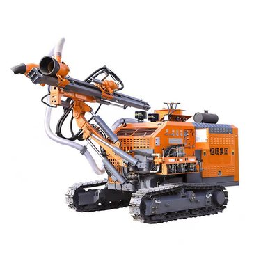 露天潜孔钻车矿山爆破路基钻孔开山修路履带钻机