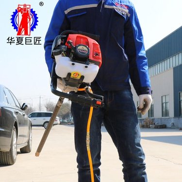 便携式岩心钻机 工程地质矿山勘探钻机 单人手持式背包钻机