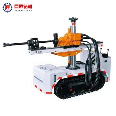 ZQLC-1350风动履带式探水钻机 井下巷道自由行走钻探机