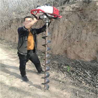 护坡加固注浆钻孔机山地斜坡专用手扶式旋挖钻洞机