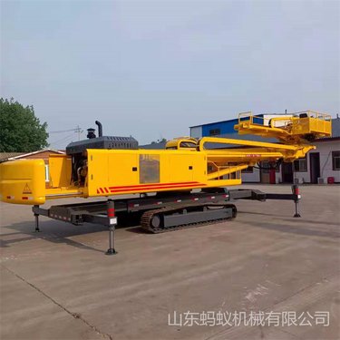 山体护坡锚固钻孔机 高举升加固锚杆钻机 柴油注浆加固坑道钻机