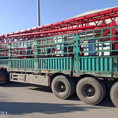 360度旋转底盘双油缸加压钻喷一体 三角塔 旋喷动力头 塔架 20m