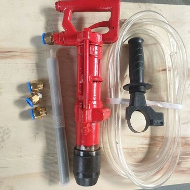 YT28气腿式凿岩机 手持打眼机重量轻 矿山开采风动钻机