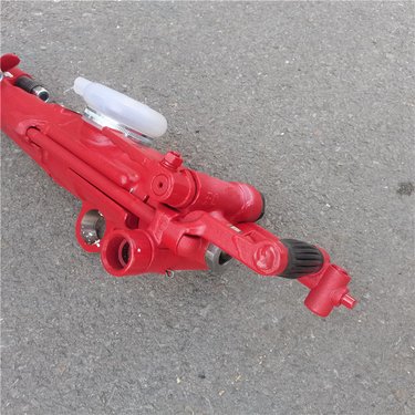 7665MZ双级气腿式凿岩机 钻凿与巷道顶板垂直的锚杆孔 好用速度快