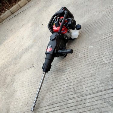 晨德 便捷式手提汽油镐 125型二冲程内燃凿岩机 矿用开山破碎镐